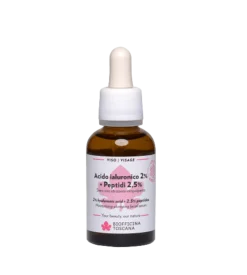 Acido Ialuronico 2% + Peptidi 2,5%, 30 ml