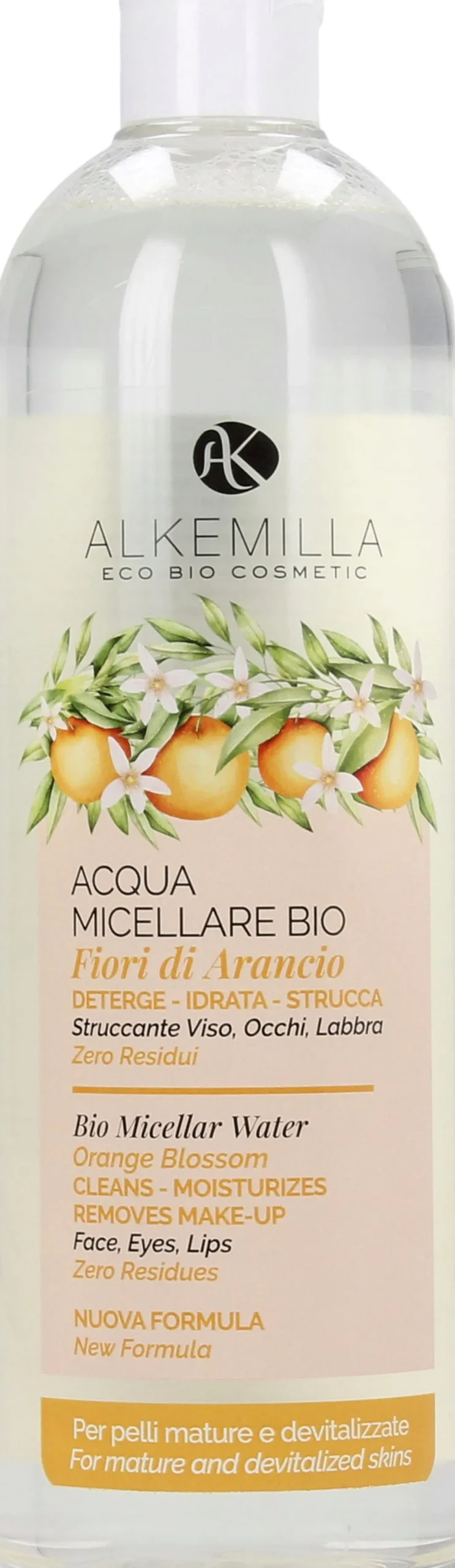 Acqua Micellare ai Fiori d'Arancio, 500 ml