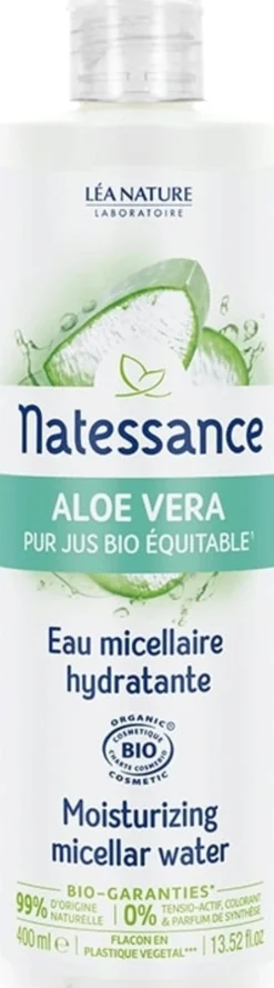 Acqua Micellare all'Aloe Vera, 400 ml