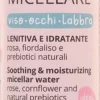 Acqua Micellare Rosa, Fiordaliso e Prebiotici, 200 ml