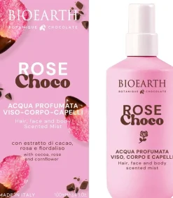 Acqua Profumata per Viso Corpo Capelli, Rose Choco (100 ml)