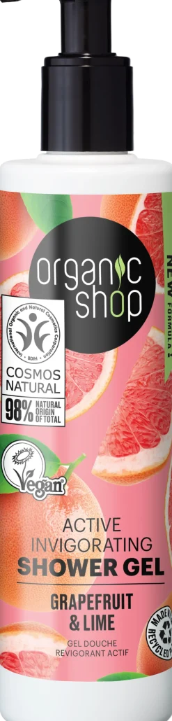 Active Invigorating Shower Gel Grapefruit & Lime, 280 ml