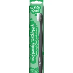 Adult Plant-Based Toothbrush, Blue