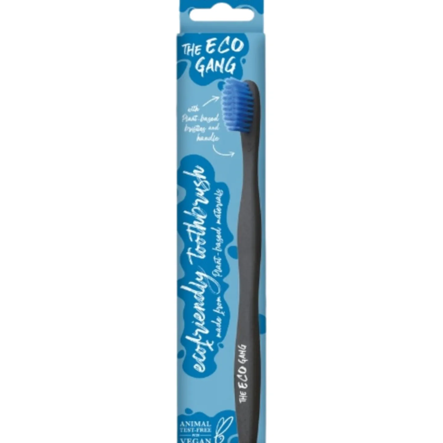 Adult Plant-Based Toothbrush, Blue