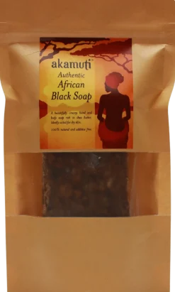 African Black Soap Bar, 130 g