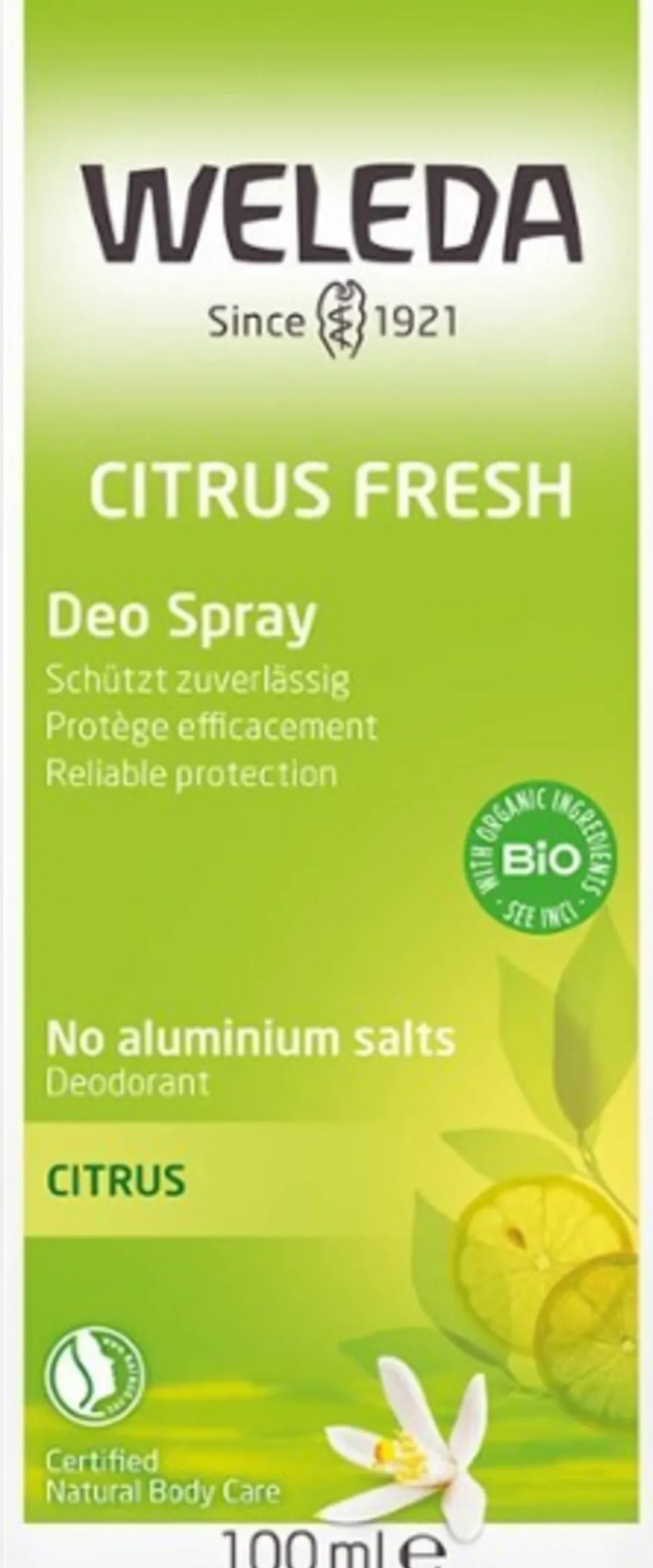 Agrumi - Deo Spray 24h, 100 ml