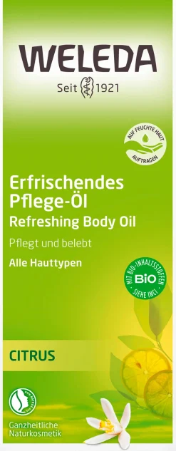 Agrumi - Olio Rinfrescante, 100 ml
