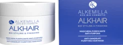 ALKHAIR Maschera Purificante Antiforfora, 200 ml