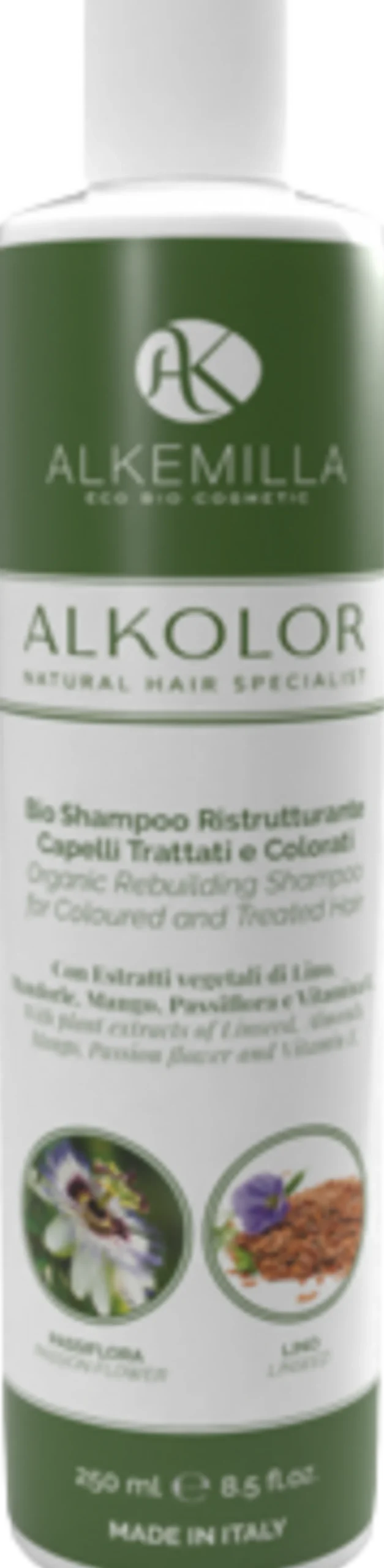 ALKOLOR Shampoo Ristrutturante, 250 ml