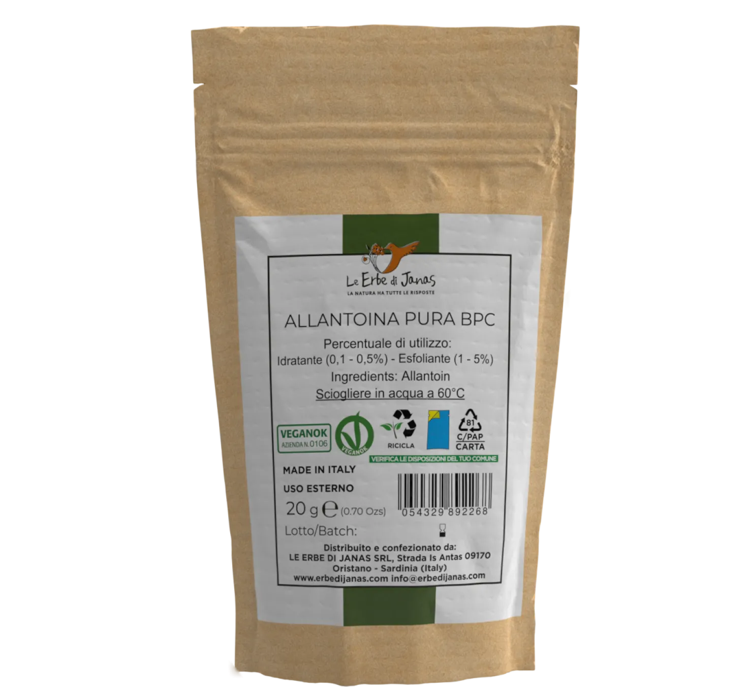Allantoina Pura, 20 g