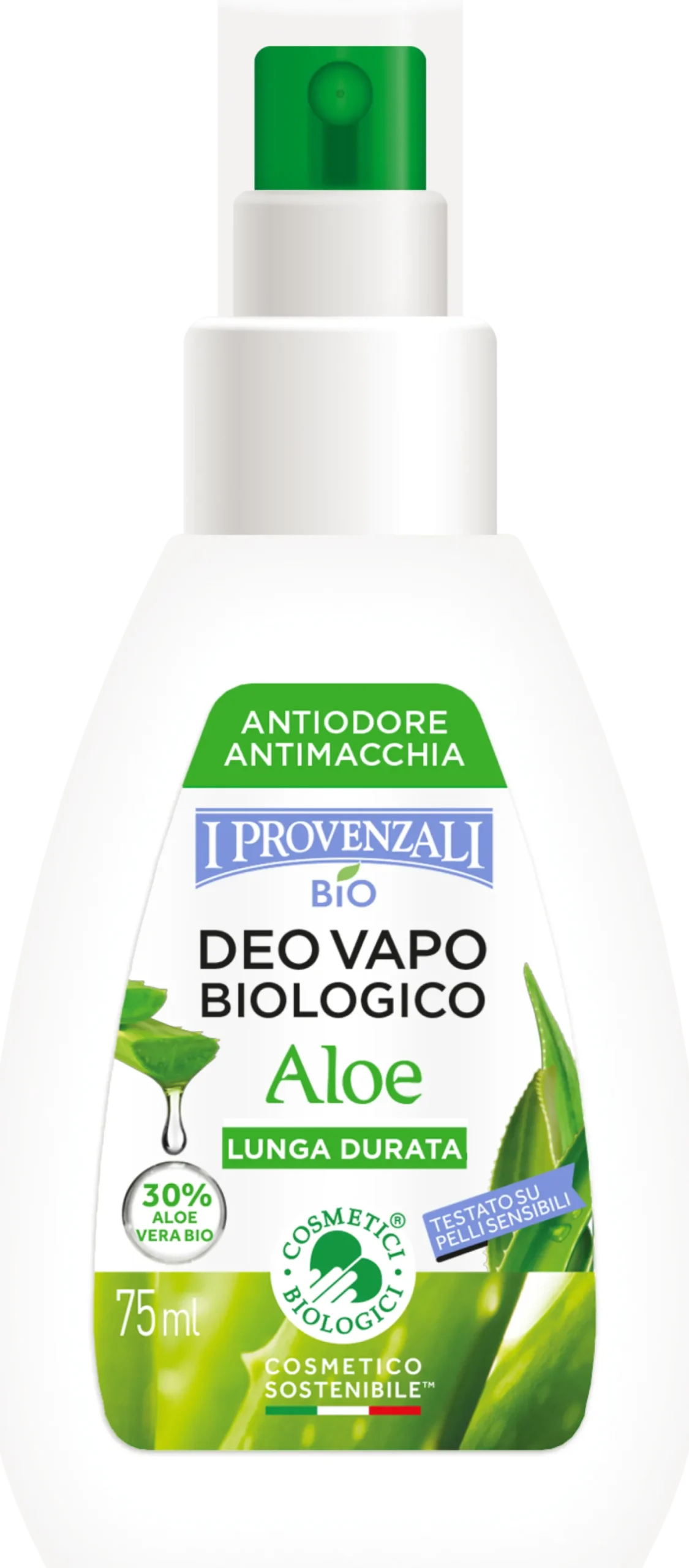 Aloe Deo Vapo Biologico, 75 ml