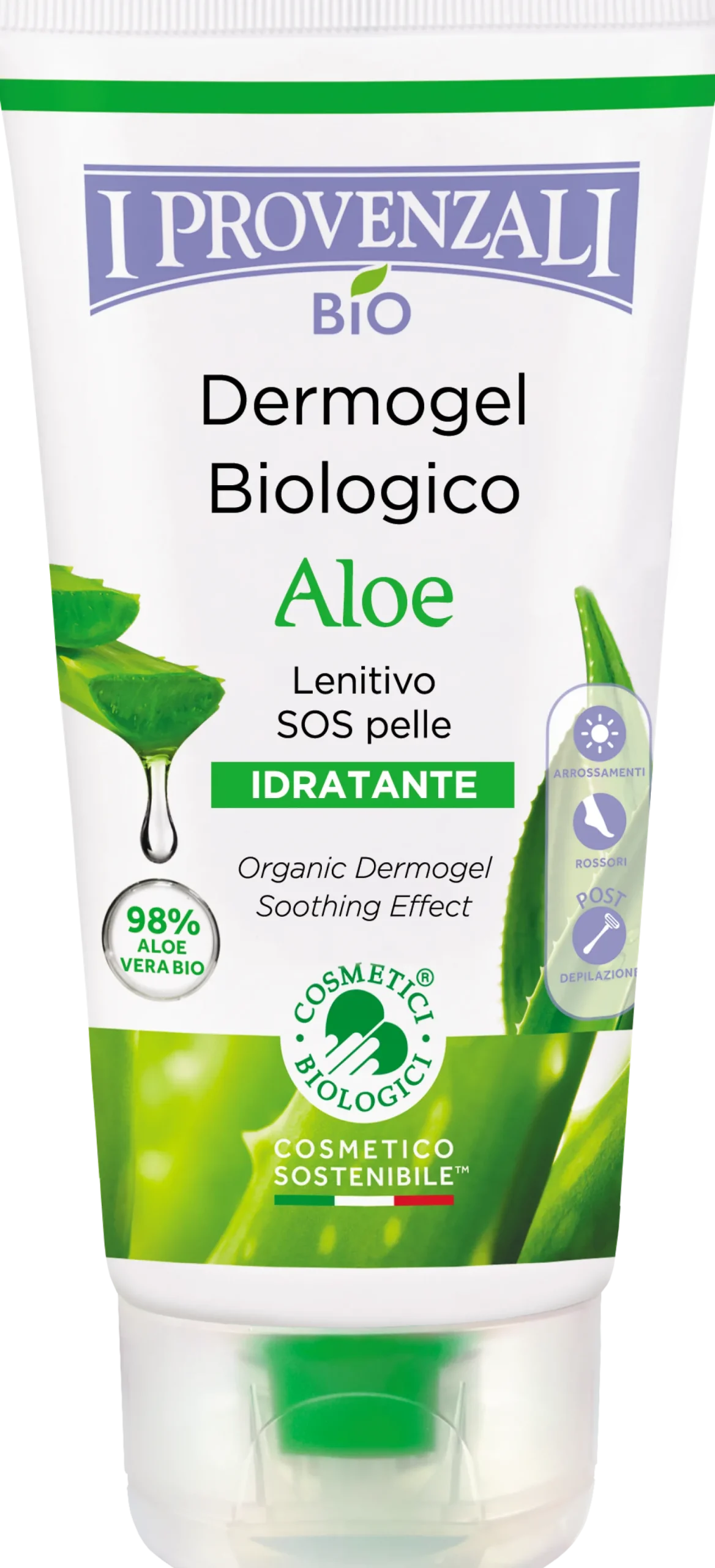 Aloe Dermogel Biologico, 150 ml