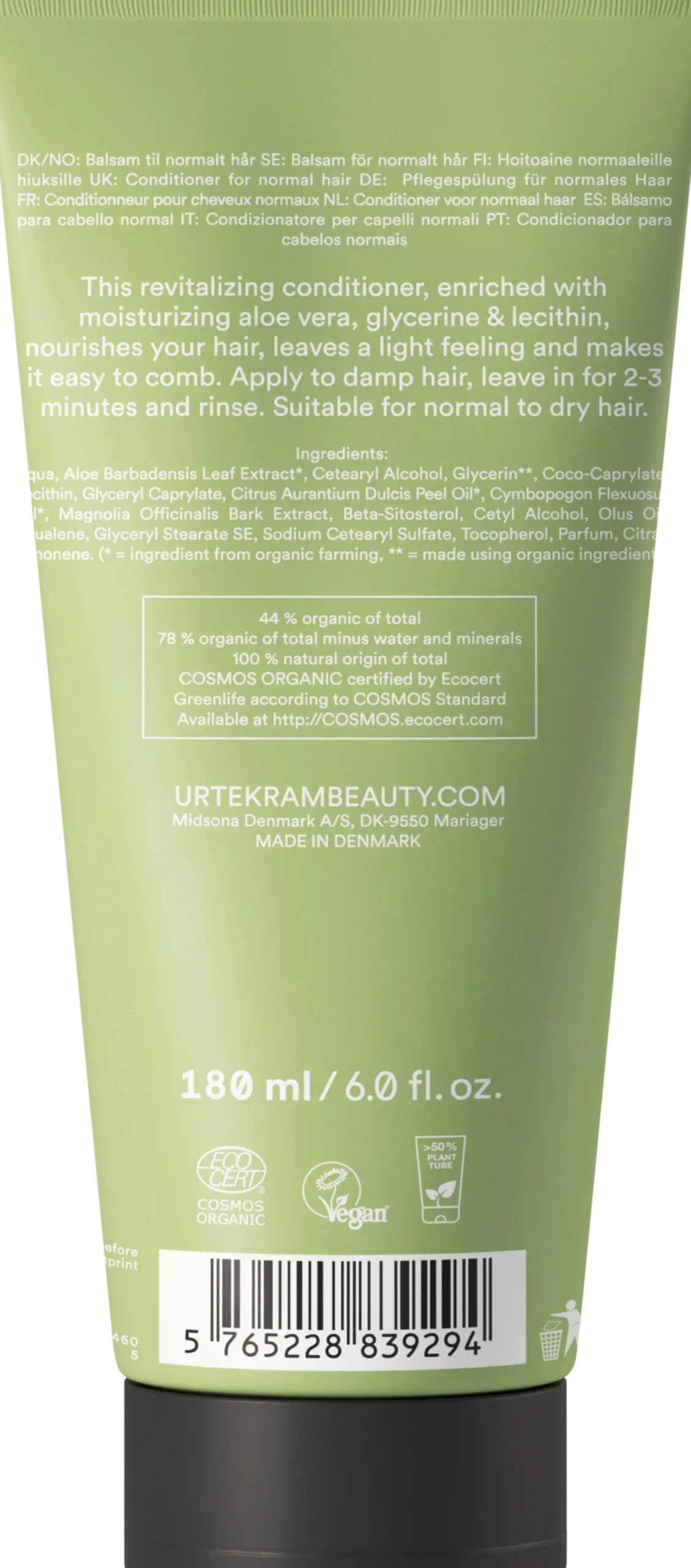 Aloe Vera Conditioner, 180 ml