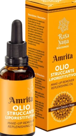AMRITA Olio Struccante Liporestitutivo, 50 ml