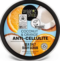 Anti-Cellulite Body Scrub Coconut & Orange, 250 ml
