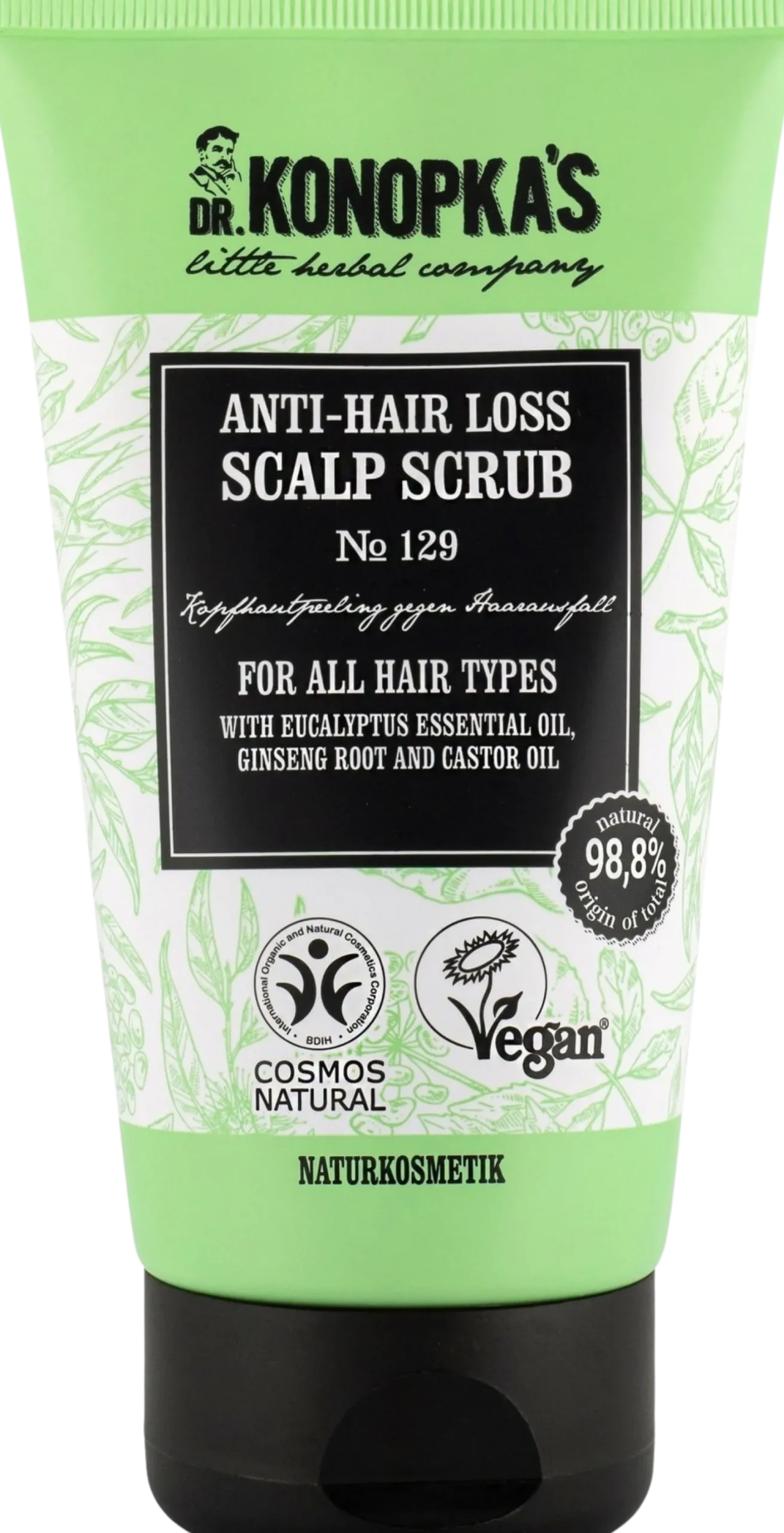 Anti-Hair Loss Scalp Scrub Nº129, 150 ml