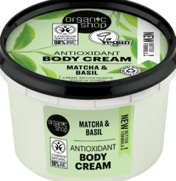 Antioxidant Body Cream Matcha & Basil, 250 ml