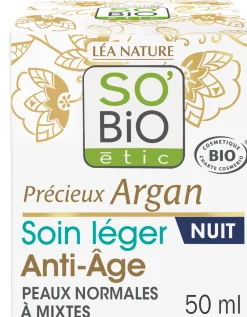 Argan Crema Notte Leggera Antietà, 50 ml