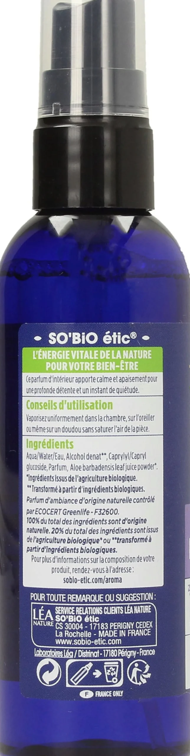 AROMA - Spray per Ambienti "Brume Sommeil", 100 ml