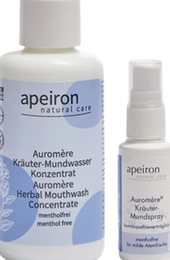 Auromère Collutorio Concentrato Omeopatico + Spray, 1 set