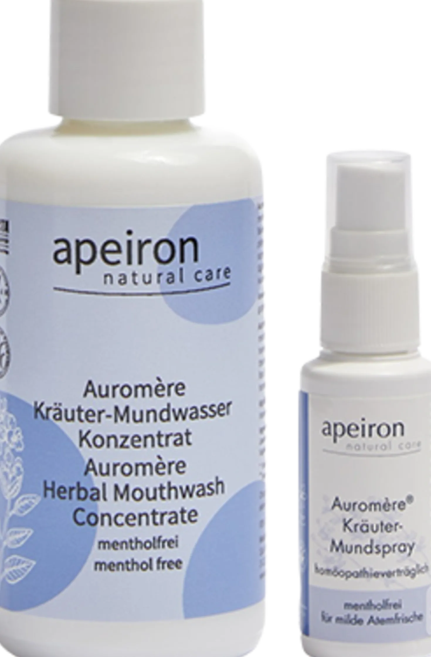 Auromère Collutorio Concentrato Omeopatico + Spray, 1 set