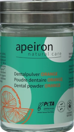 Auromère - Dentifricio in Polvere, Arancia, 40 g