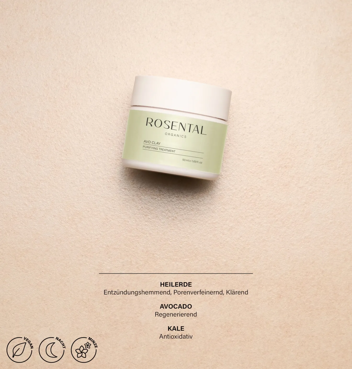 Avo Clay Mask, 50 ml