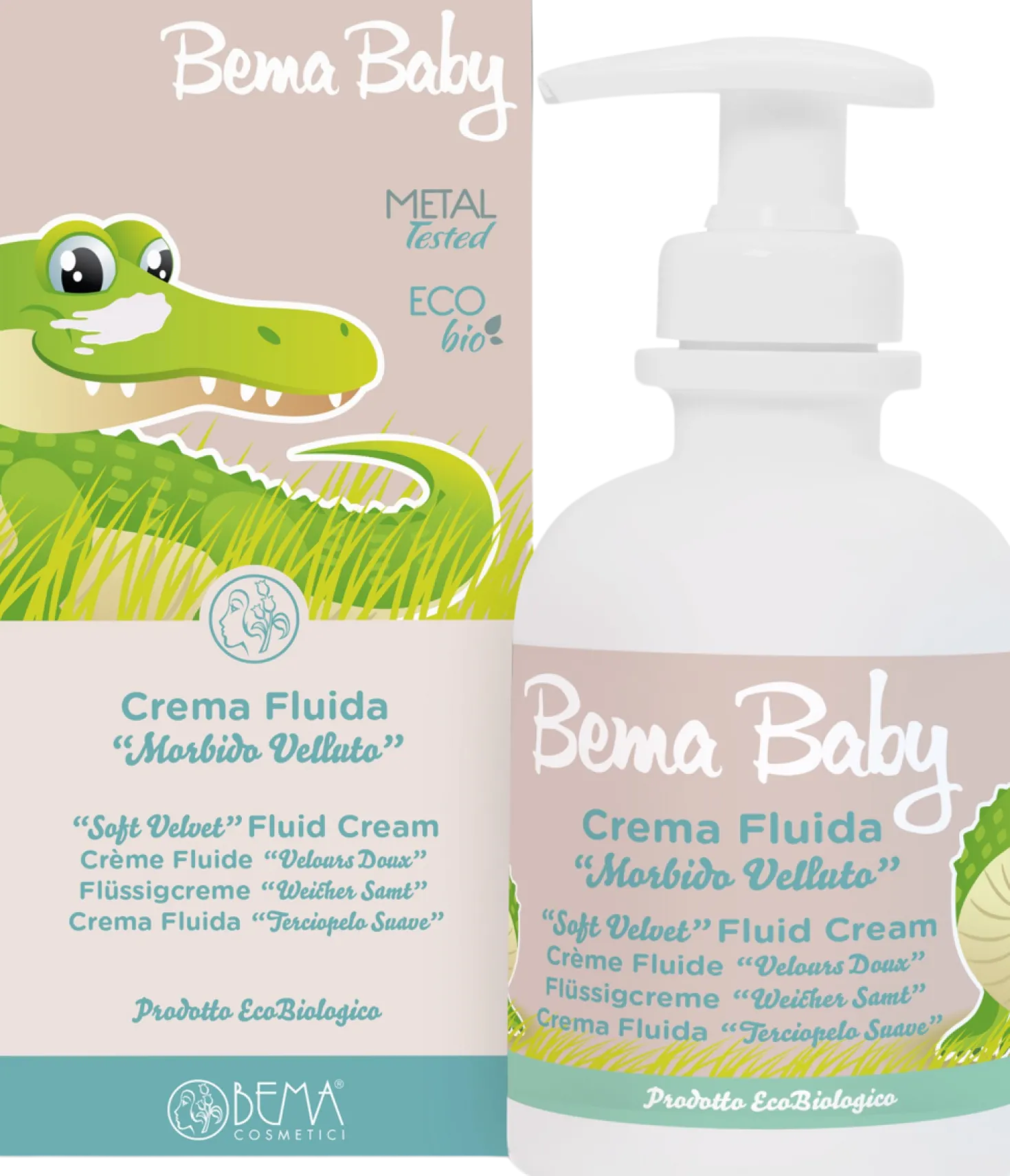 Baby Crema Fluida Morbido Velluto, 250 ml