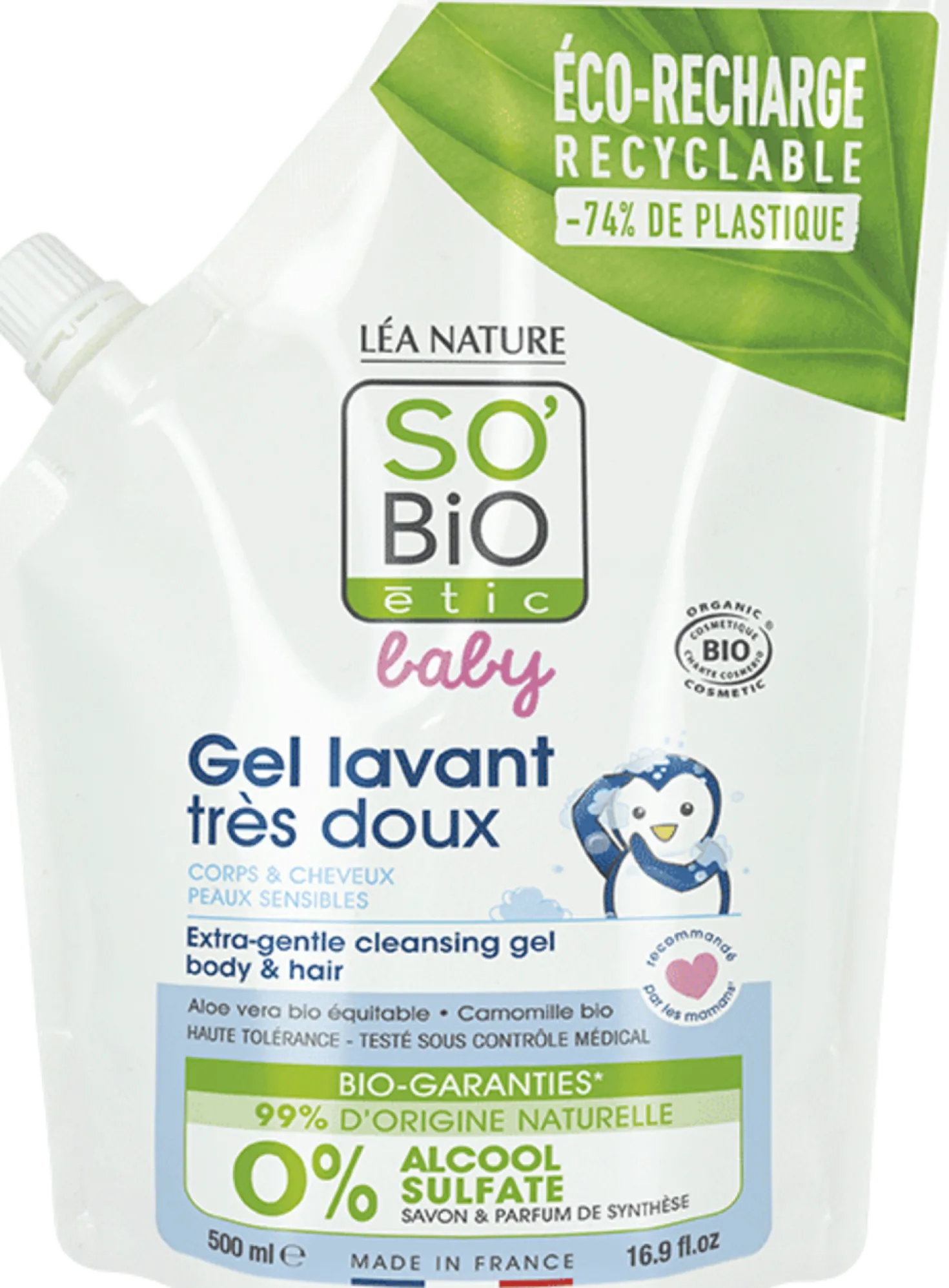 Baby - 2in1 Shampoo & Doccia Delicato, 500 ml Refill