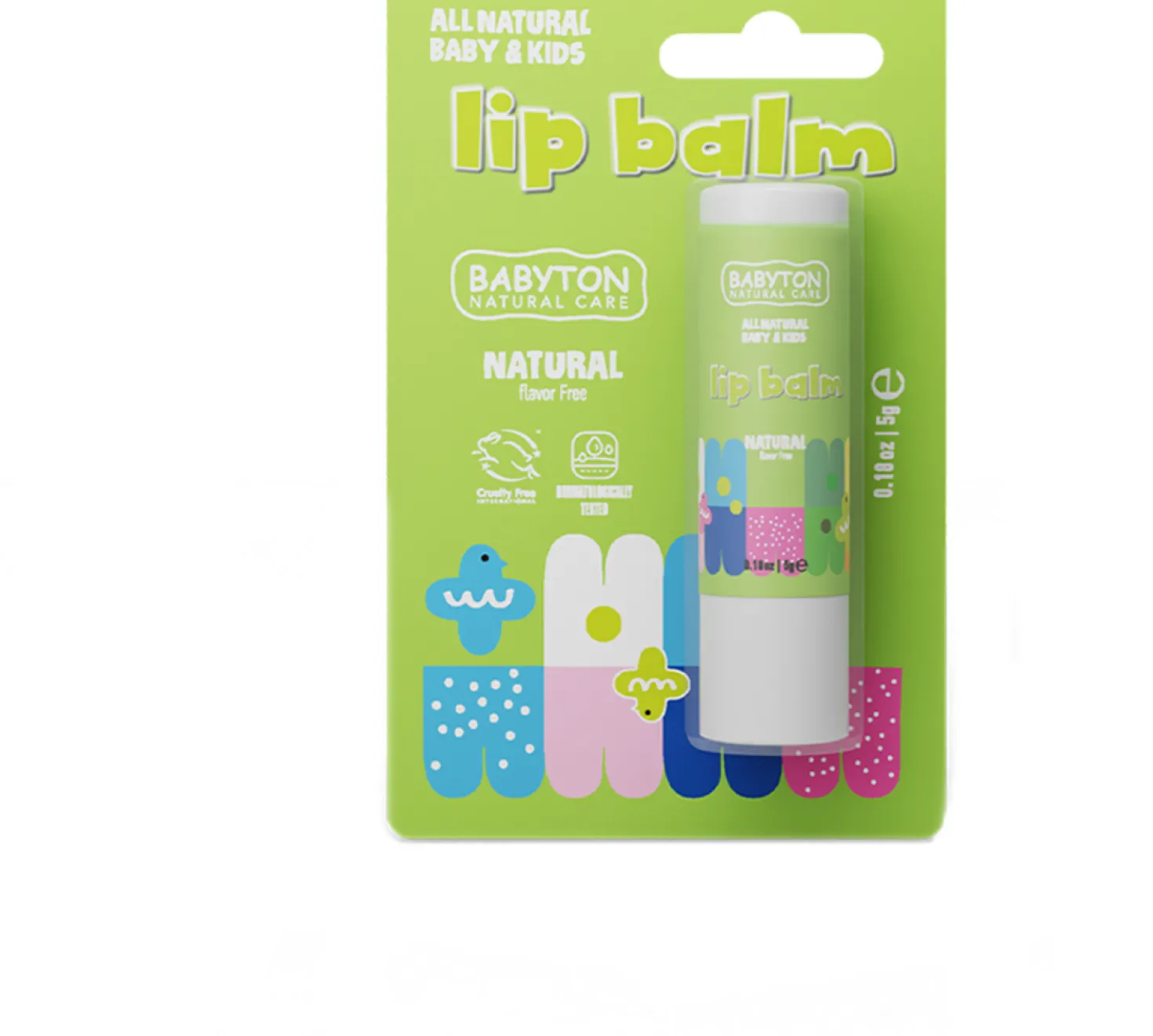 Baby & Kids Lipbalm, Neutral (5 g)