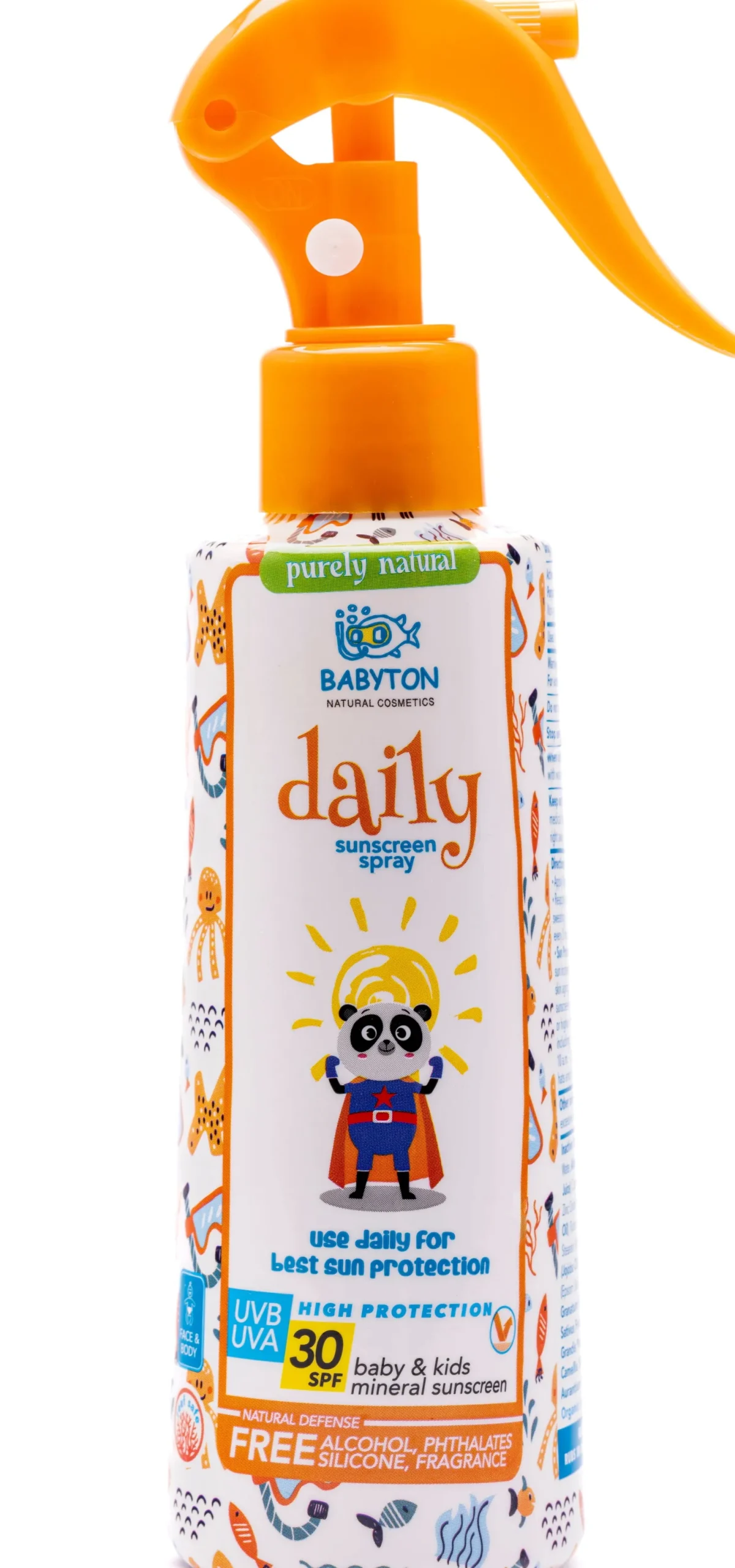 Baby & Kids Mineral Daily Sunscreen Spray SPF30, 200 ml