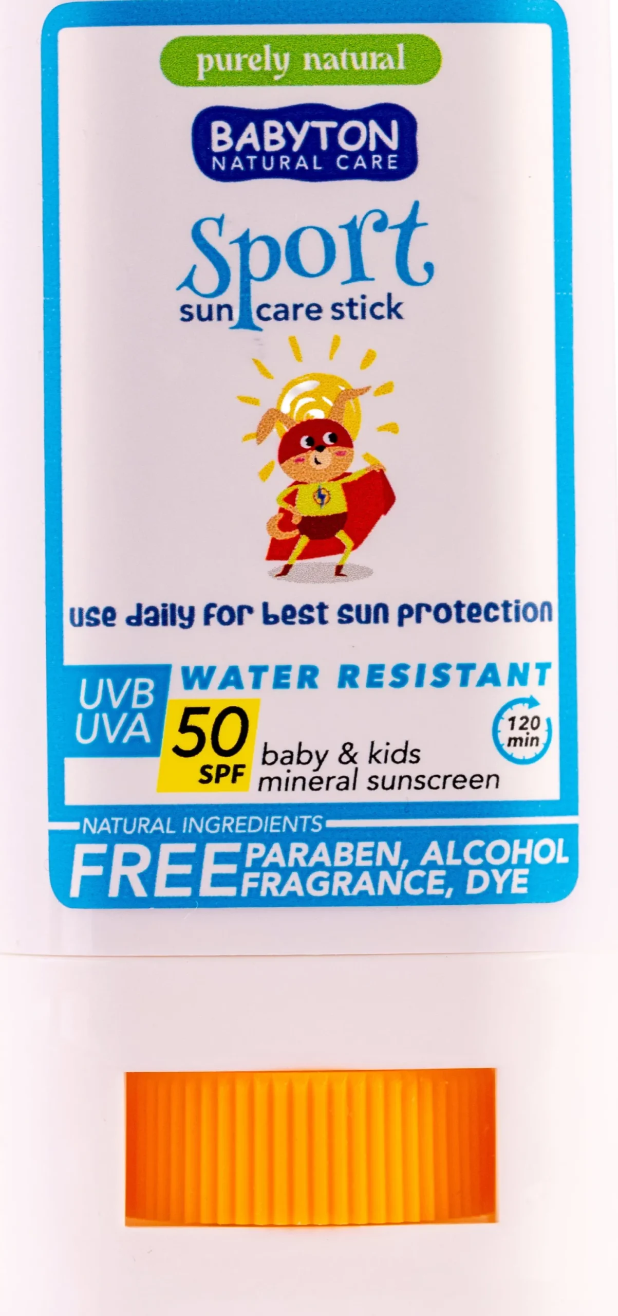 Baby & Kids Mineral Sport Sunscreen Stick SPF50, 20 g
