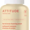 baby leaves 2-in-1 Hair & Body Foaming Wash, Pear Nectar (295 ml)