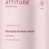 baby leaves 2-in-1 Shampoo & Body Wash, Fragrance Free (473 ml)