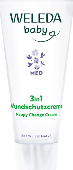 baby MED - Crema Cambio Pannolino 3 in 1, 50 ml