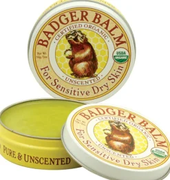 Badger Balm Unscented, 56 g