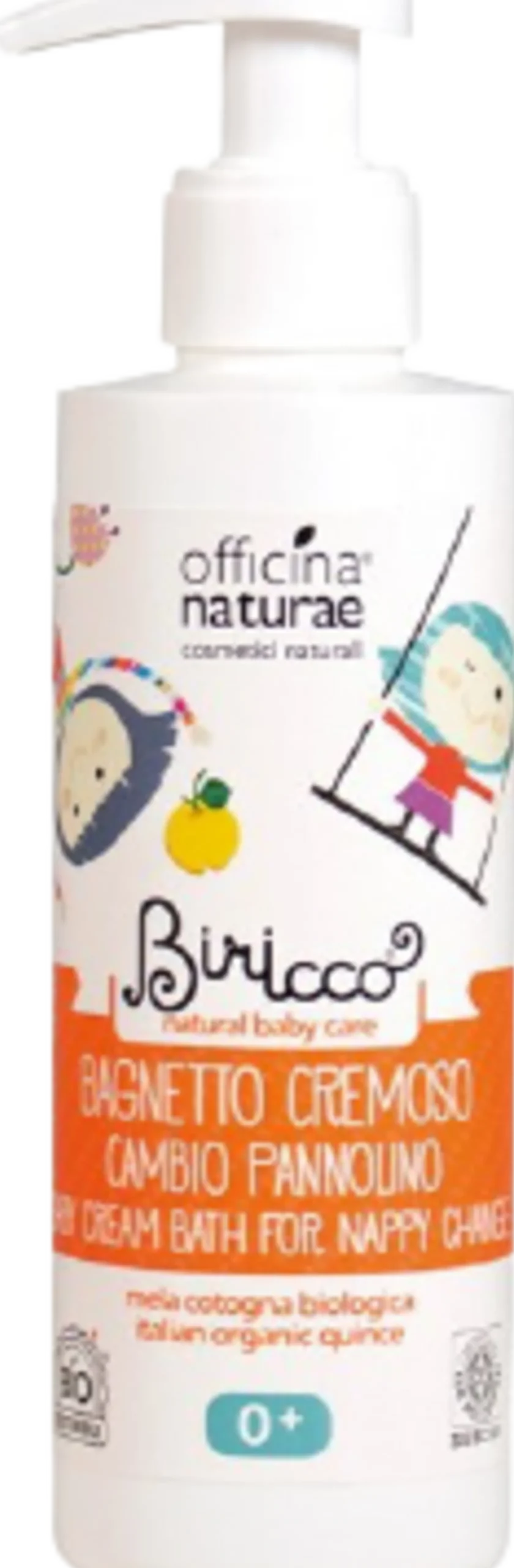 Bagnetto Cremoso Cambio Pannolino, 200 ml