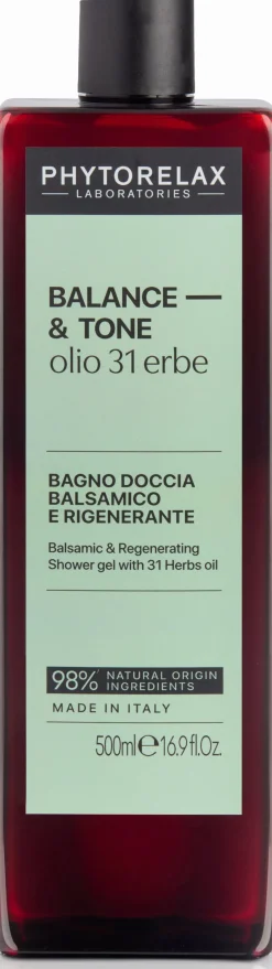 Bagno Doccia Balsamico e Rigenerante - Olio 31 Erbe, 500 ml