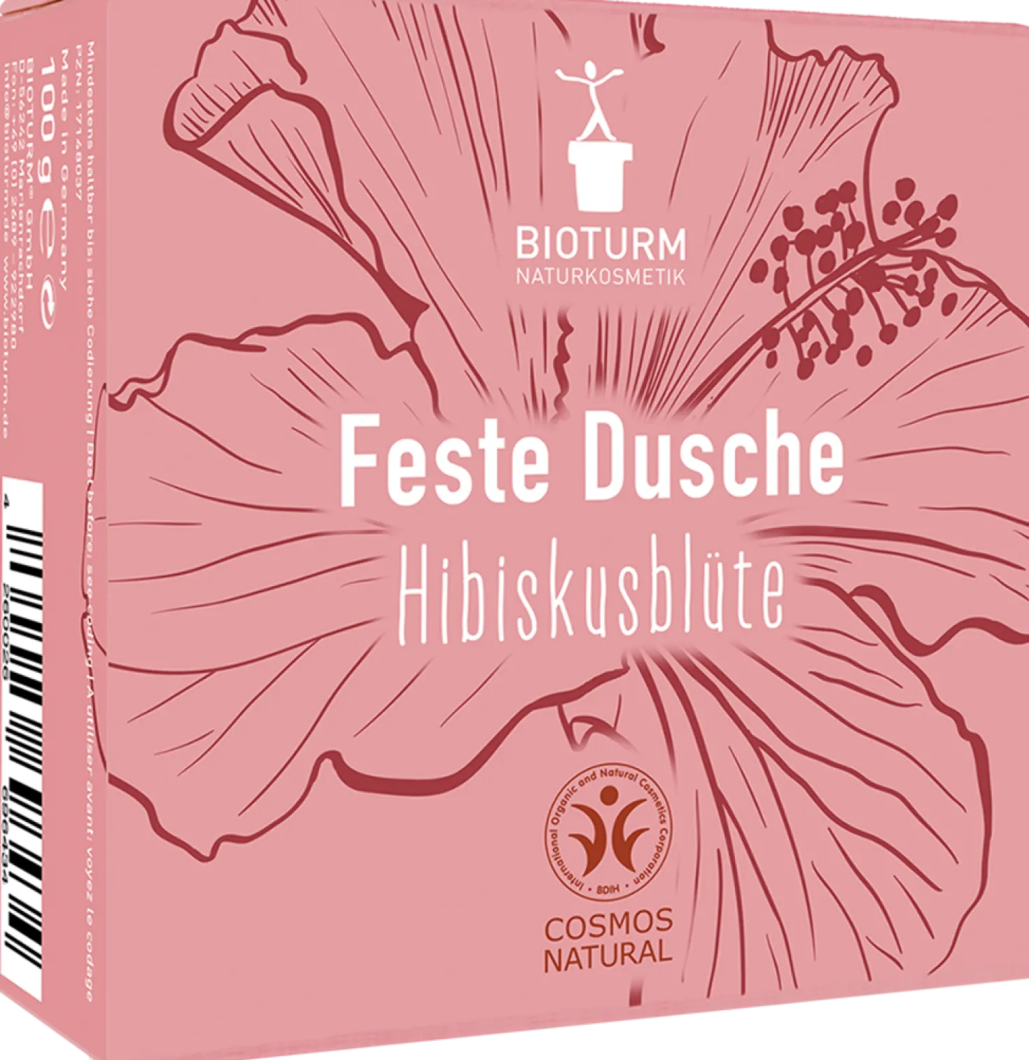 Bagnoschiuma Solido ai Fiori di Ibisco Nr.137, 100 g