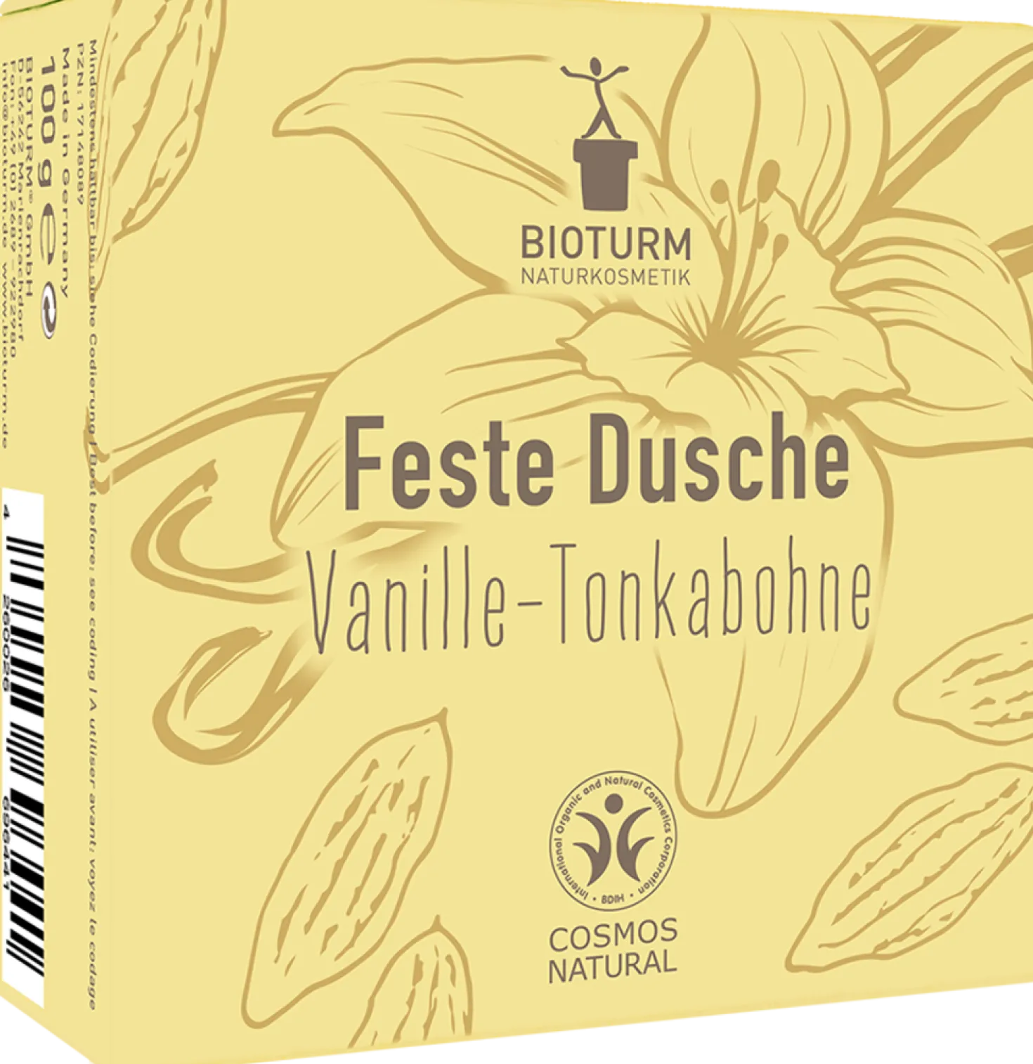 Bagnoschiuma Solido alla Vaniglia e Fava Tonka Nr.138, 100 g
