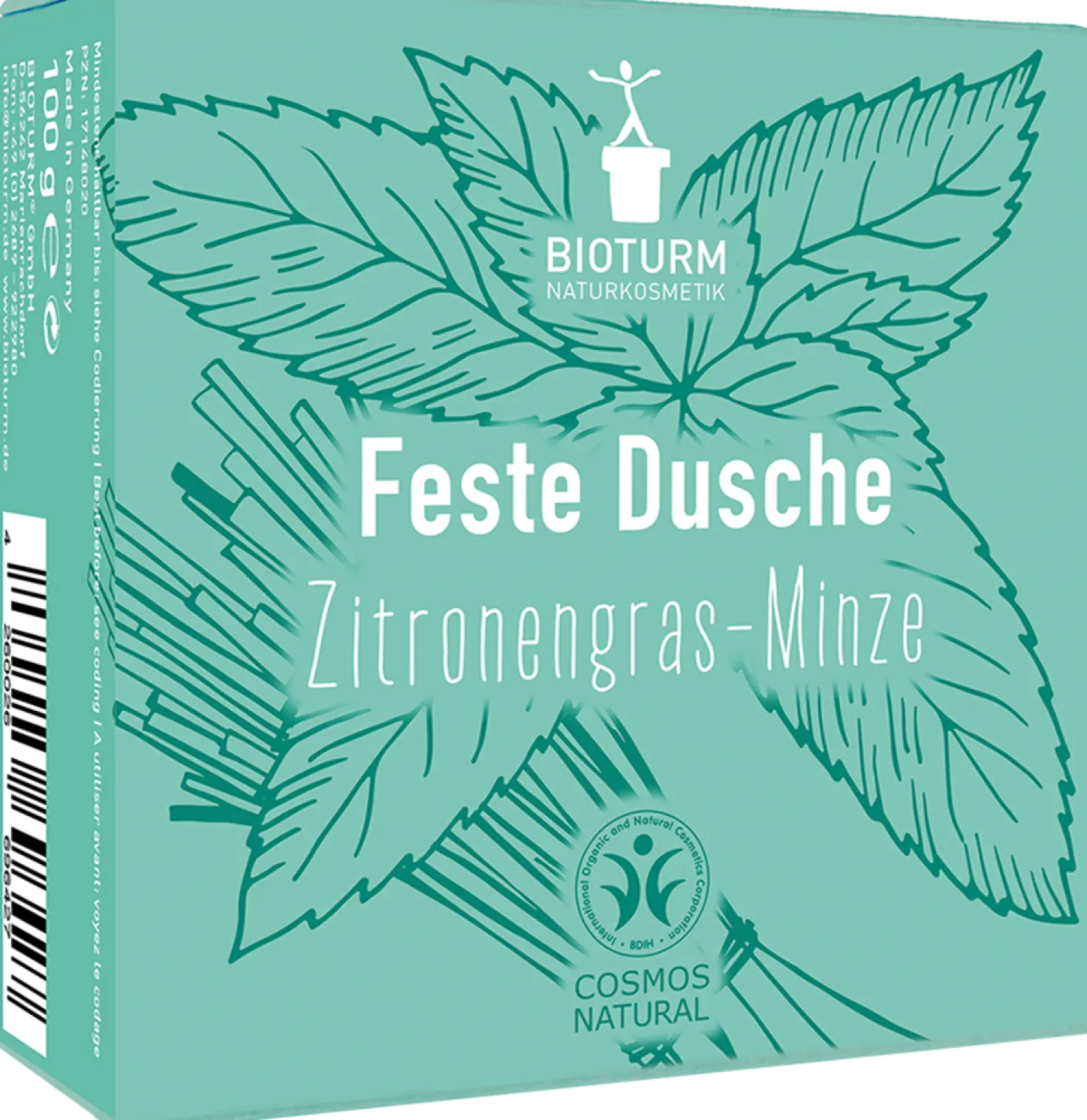 Bagnoschiuma Solido Citronella e Menta Nr.136, 100 g