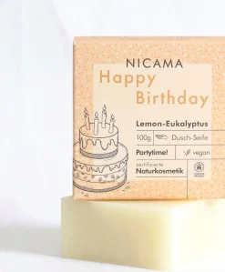 Bagnoschiuma Solido "Happy Birthday" - Eucalipto Citrato, 100 g