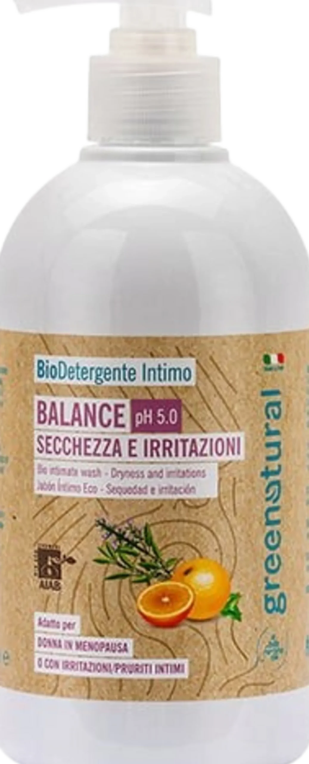 Balance - Bio Detergente Intimo Secchezza e Irritazioni, 500 ml