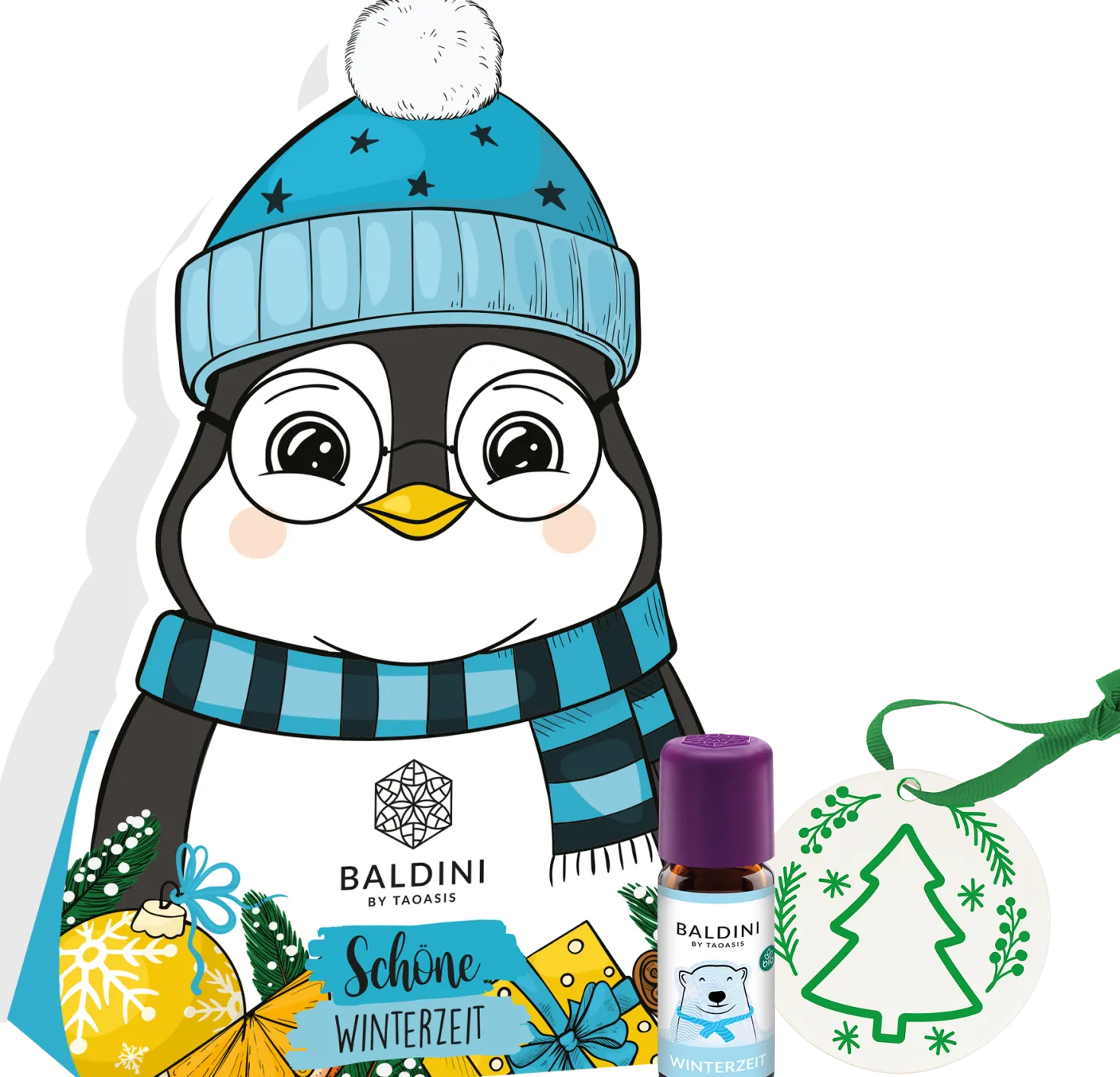 Baldini Set Profumato "Penguin Wintertime"