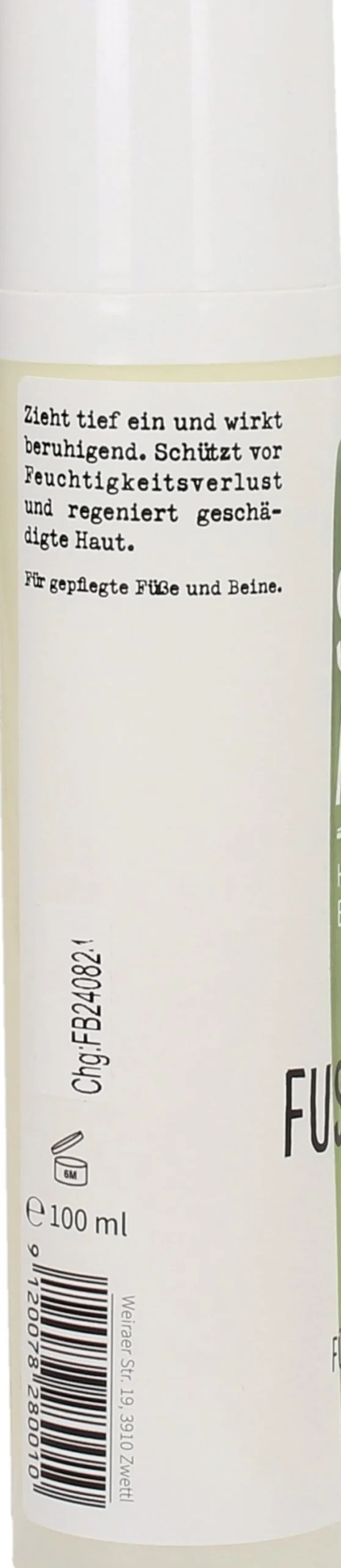 Balsamo Bio per i Piedi, 100 ml