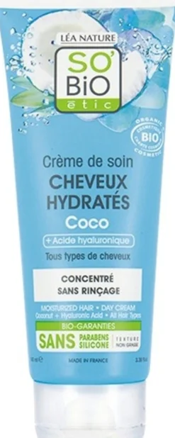 Balsamo Leave-in Cocco & Acido Ialuronico, 100 ml