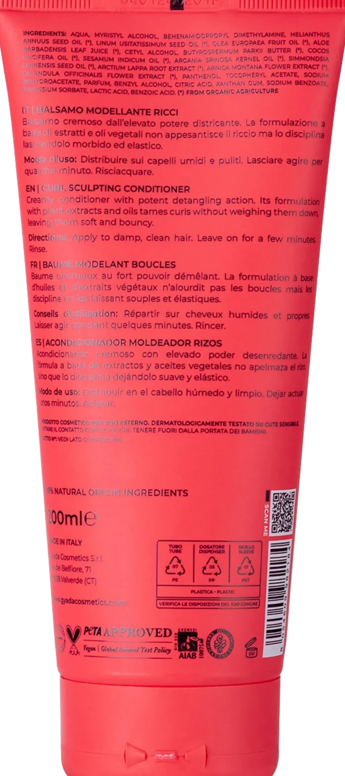 Balsamo Modellante Ricci, 200 ml