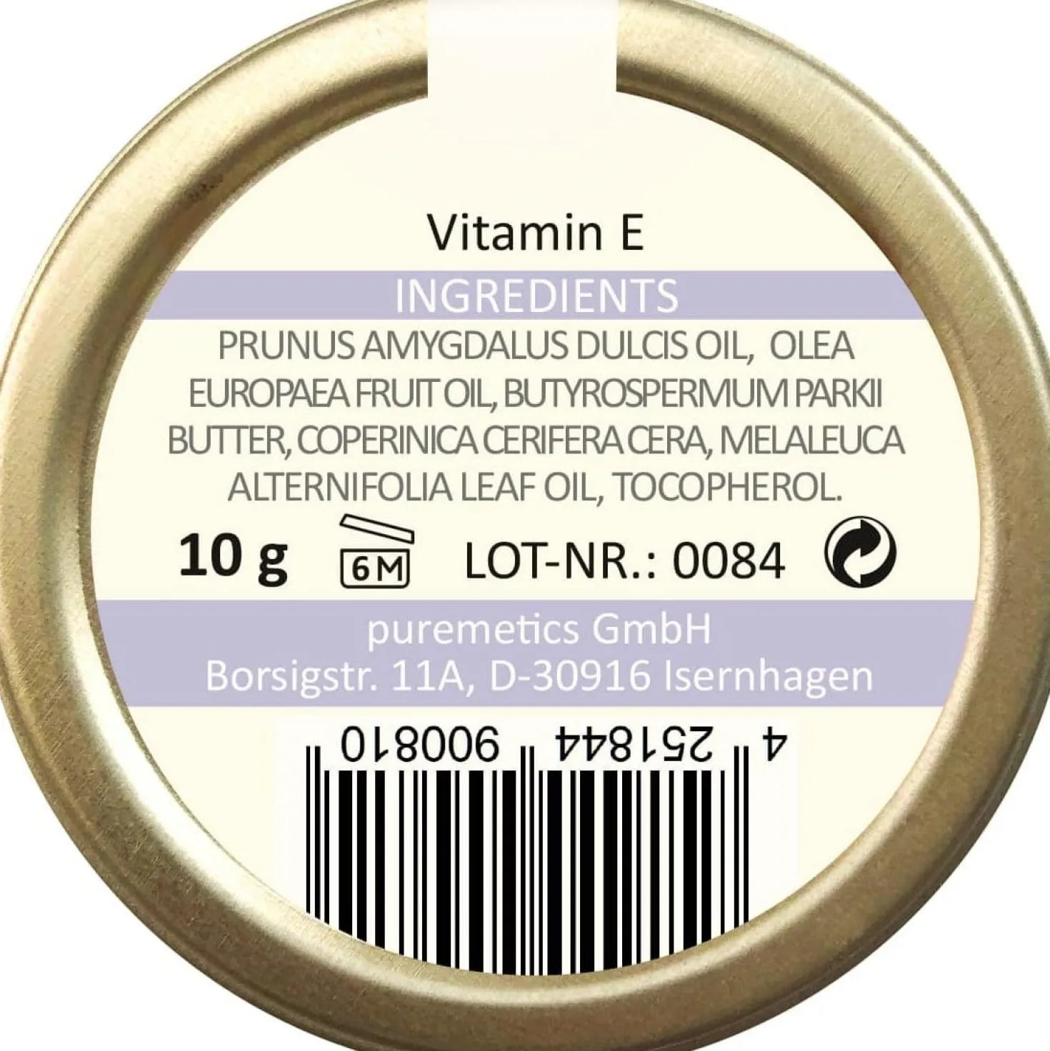 Balsamo SOS con Vitamina E, 10 ml