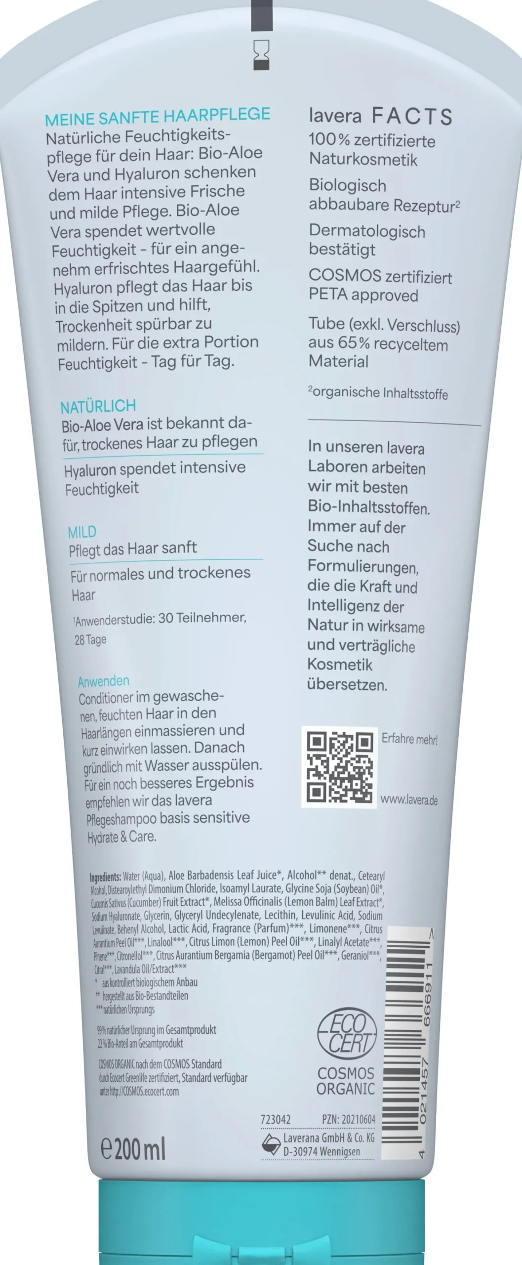 basis sensitiv - Balsamo Hydrate & Care, 200 ml