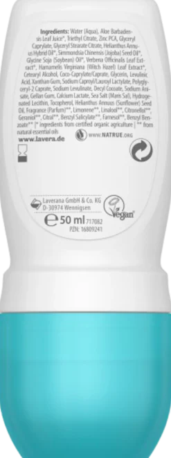 basis sensitiv - Deo Roll-On NATURAL & SENSITIVE, 50 ml
